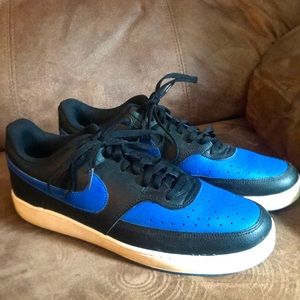 Blue Nike court vision size 12